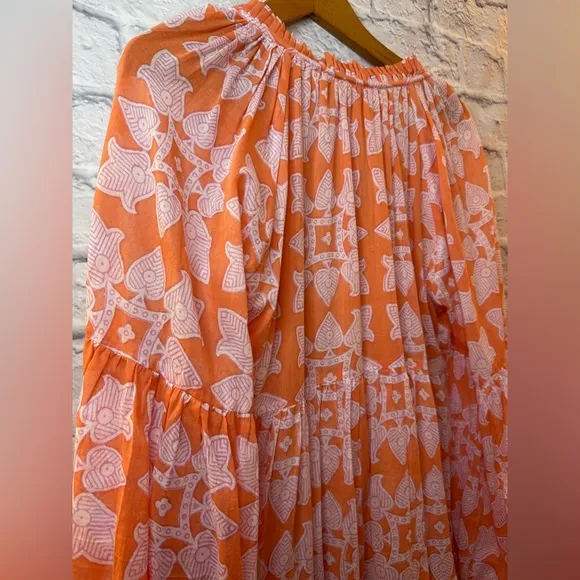 Oliphant Exclusive Tigerlily Balloon Sleeve Short Dress