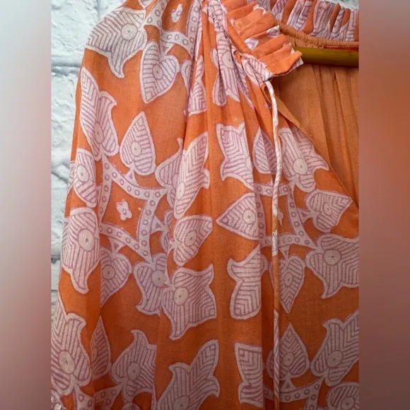 Oliphant Exclusive Tigerlily Balloon Sleeve Short Dress