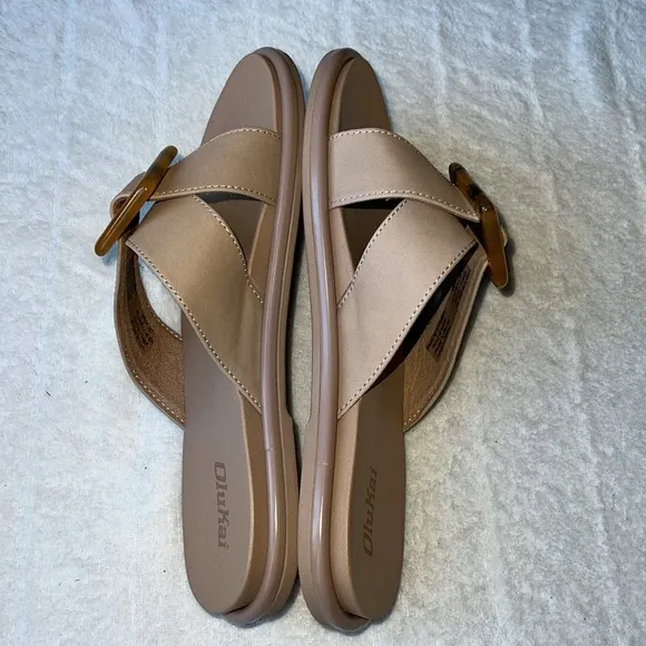 OluKai La’I Slide Sandals