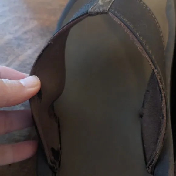 Olukai Ohana Brown Flip Flop Thong Sandals Men’s 11 Beach