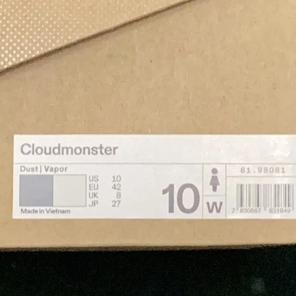 ON Cloudmonster Dust | Vapor, Dust Vapor