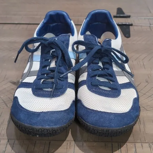 Onitsuka Tiger Ultimate 81 Blue Gray Retro Sneakers Sz 8