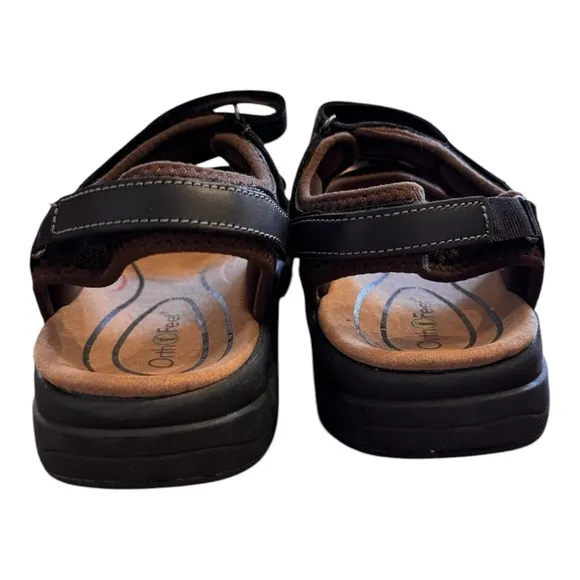 OrthoFeet Cambria Men's Sandals Heel Strap