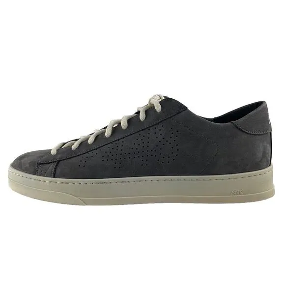 P448 Shoe Sneakers Mens Size‎ EU 43 US 9 Grey Low Top Suede  Casual