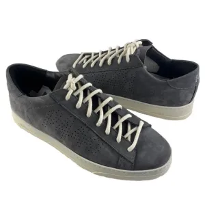 P448 Shoe Sneakers Mens Size‎ EU 43 US 9 Grey Low Top Suede  Casual