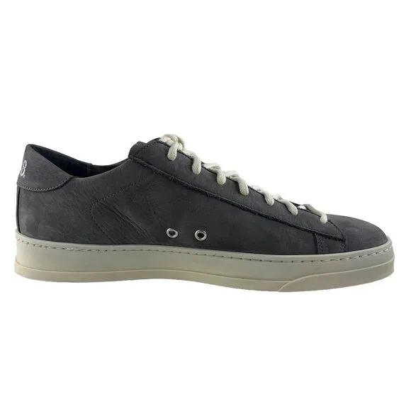 P448 Shoe Sneakers Mens Size‎ EU 43 US 9 Grey Low Top Suede  Casual
