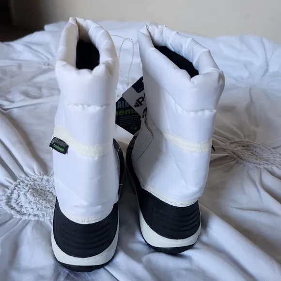 PAJAR Canada Kid's Toggle White Duck Boots size 12