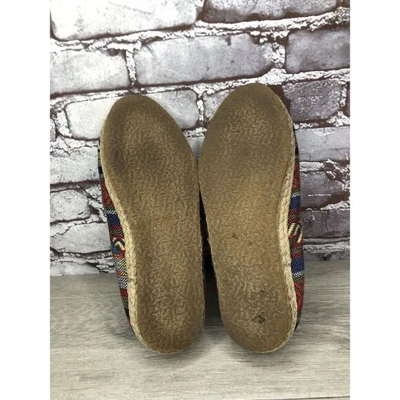 PATARA Chiang Mai Seeker MultiColor Fabric Slip On Loafers Sneakers Men 41EU/8M