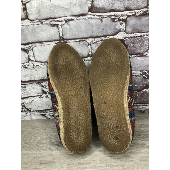 PATARA Chiang Mai Seeker MultiColor Fabric Slip On Loafers Sneakers Men 41EU/8M