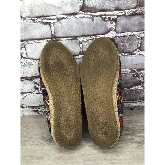 PATARA Chiang Mai Seeker MultiColor Fabric Slip On Loafers Sneakers Men 41EU/8M