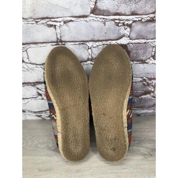 PATARA Chiang Mai Seeker MultiColor Fabric Slip On Loafers Sneakers Men 41EU/8M