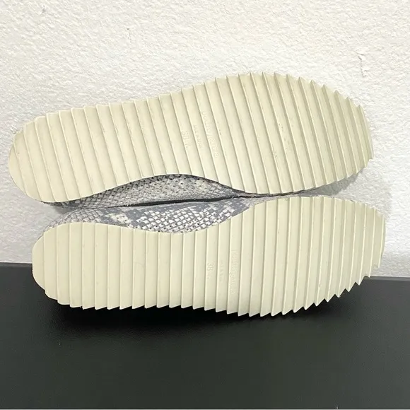 Pedro Garcia Cristiane Loafers Mules Flats Python Snake Perforated Designer