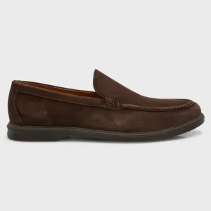 Peter Millar men's excursionist venetian loafer in espresso