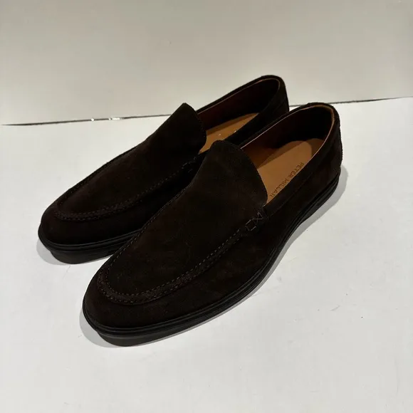 Peter Millar men's excursionist venetian loafer in espresso