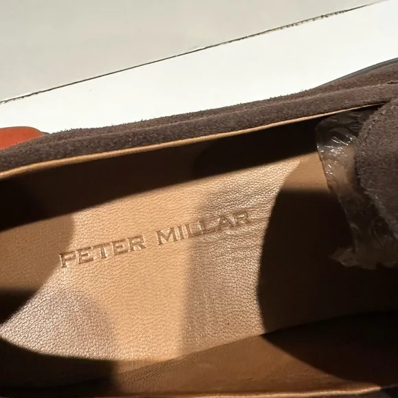 Peter Millar men's excursionist venetian loafer in espresso