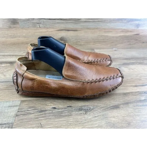 Pikolinos Loafers Slip On Driver Shoes Men's Size 41 Brown Size 8 EUC Wo…