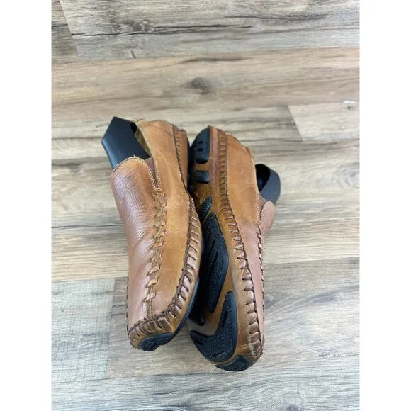 Pikolinos Loafers Slip On Driver Shoes Men's Size 41 Brown Size 8 EUC Wo…