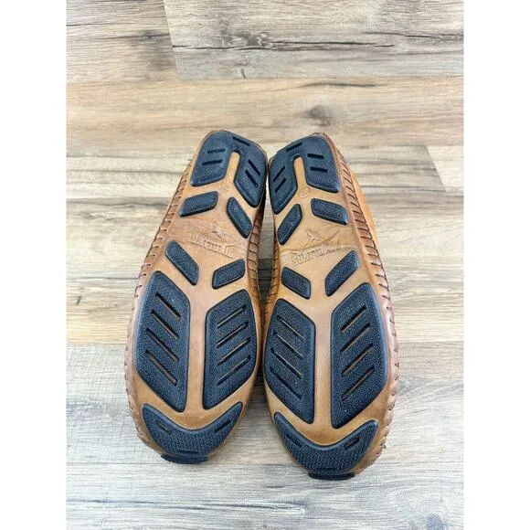 Pikolinos Loafers Slip On Driver Shoes Men's Size 41 Brown Size 8 EUC Wo…