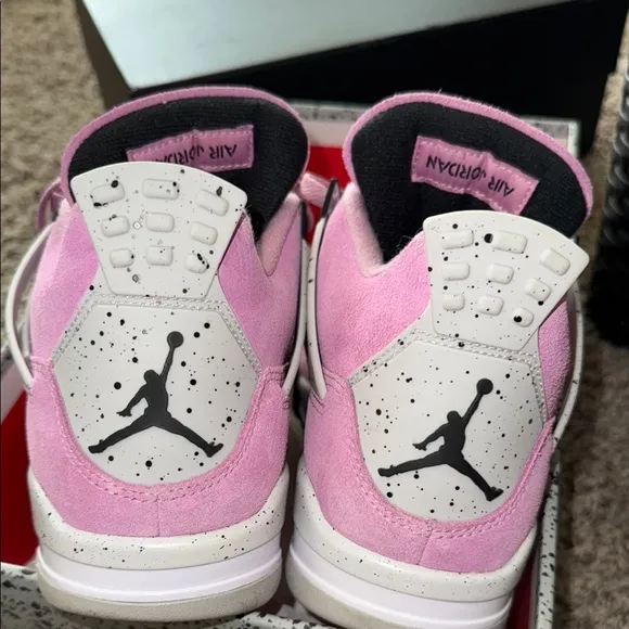 Pink and Black Air Jordan Sneakers size 8.5