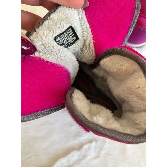Pink Keen Snow Boots 10C