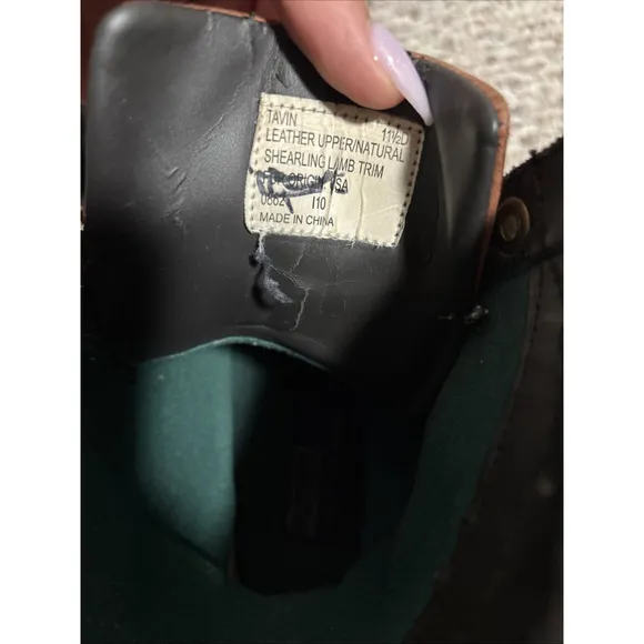 Polo Ralph Lauren Duck Ranger Snow Work Boots Tan Brown Men’s 11.5 D