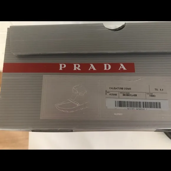 Prada Sport City Hiking or Track Boots.
