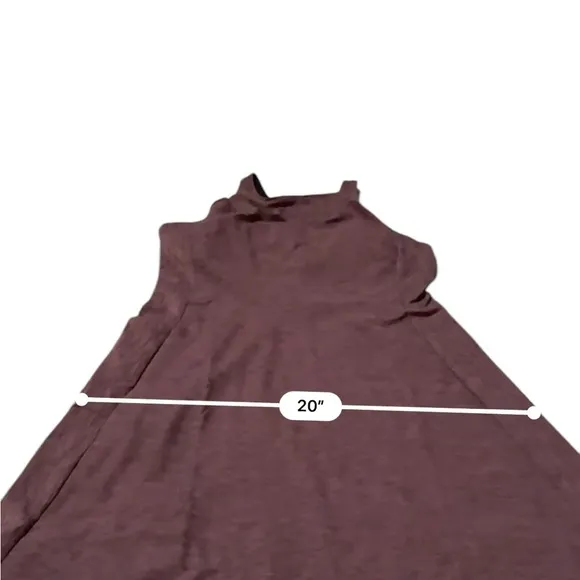 Prana Kimble Sleeveless Strappy Back‎ Athletic Dress in Flannel Heather Sz M NEW