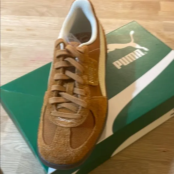 Puma Tan Suede Retro Sneakers
