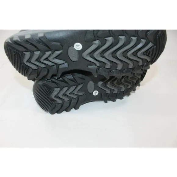 Quatchi Women's Winter Hiking Boots Faux Fur Lining Black Size US 9 / EUR 40