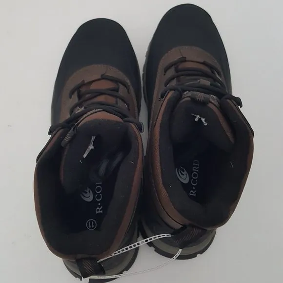 R CORD Men's Hiking Boots Waterproof Non-Slip, Hiking Boots for Men with Ankle