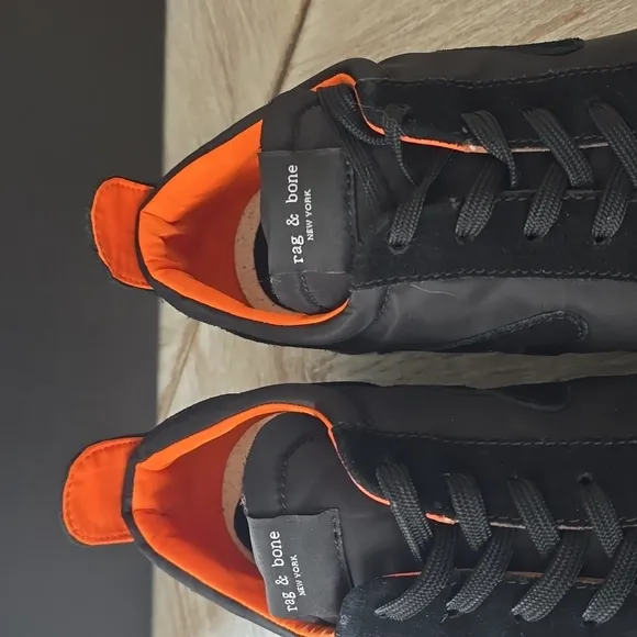 Rag &amp; Bone Suede Retro Runner Bomber Sneakers