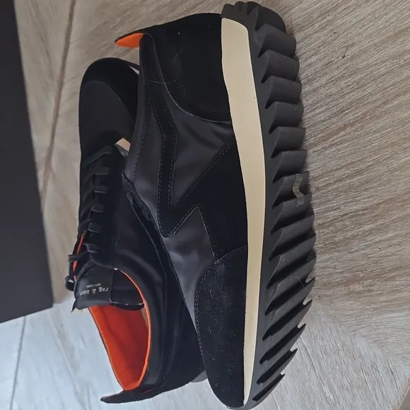 Rag &amp; Bone Suede Retro Runner Bomber Sneakers