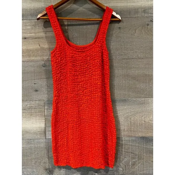 RAILS Julie Dress MINI CHERY RED SIZE S