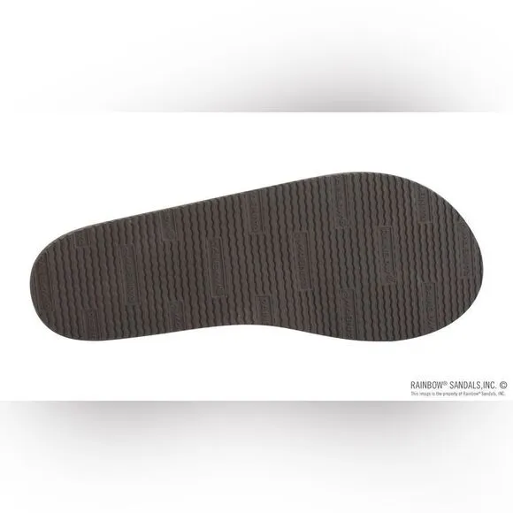 Rainbow Sandals Sing Layer Leather Narrow Strap  Expresso (8.5-9.5) NWT IN PKG