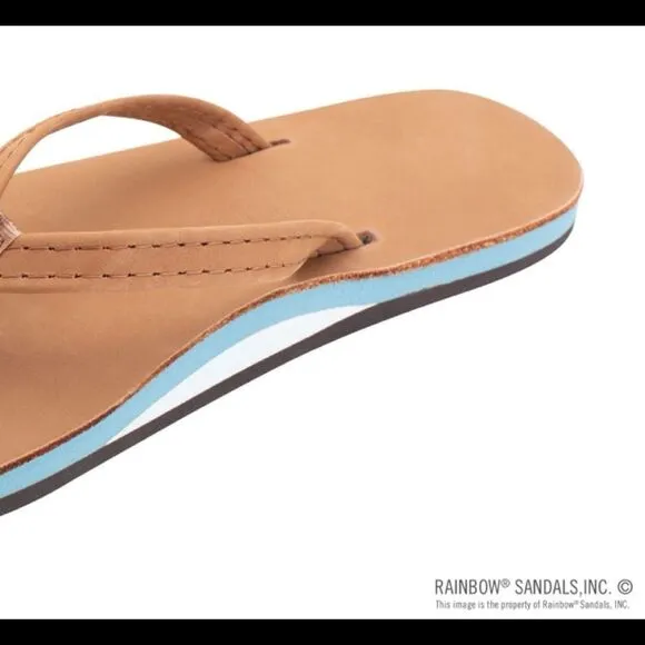 RAINBOW SANDALS Tan color Men’s Size XL NWT in packaging