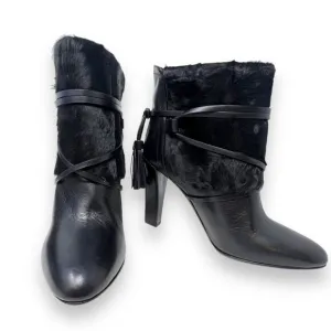Ralph Lauren Collection Purple Label Tessie Shearling Boots Size 7.5B