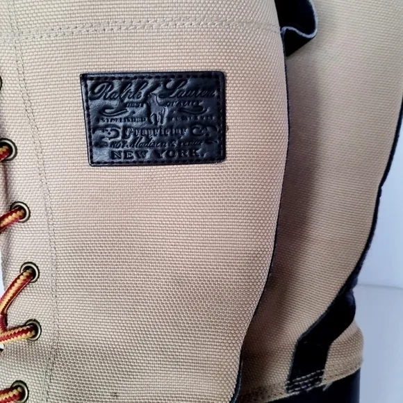 Ralph Lauren Shearling lave up Boots​​​​​​​​​​​​​