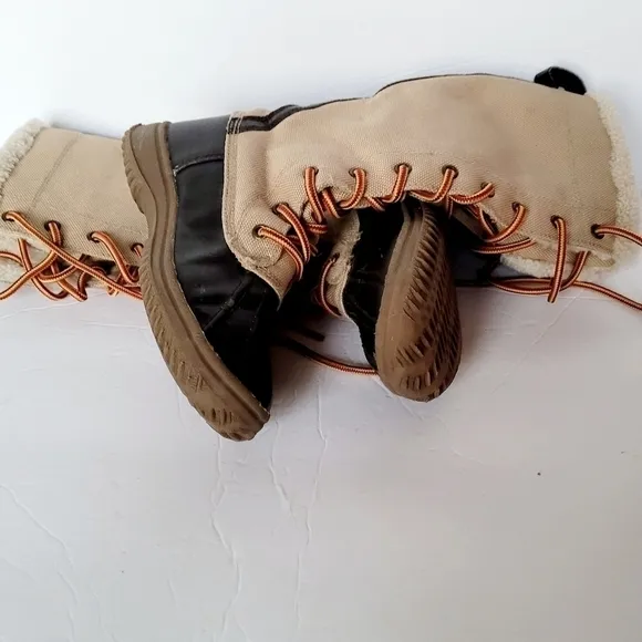 Ralph Lauren Shearling lave up Boots​​​​​​​​​​​​​