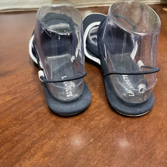 RARE Lacoste lunata Summer Sandals 6.5 Izod flats