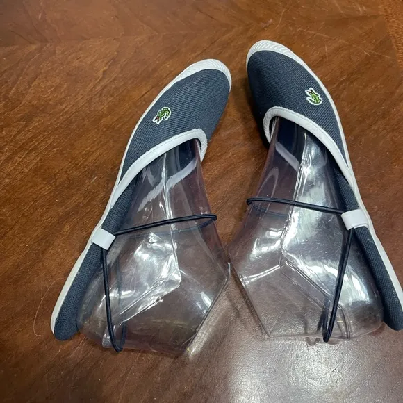 RARE Lacoste lunata Summer Sandals 6.5 Izod flats