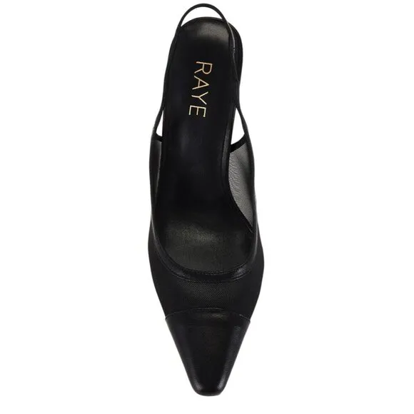 RAYE Vaneau Slingback in Black 9 with box Womens High Heels