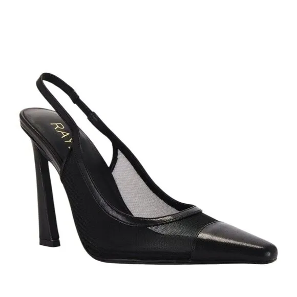 RAYE Vaneau Slingback in Black 9 with box Womens High Heels
