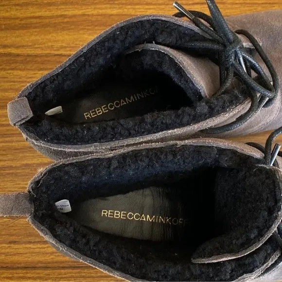 Rebecca Minkoff Persy ShearlingBoots 8.5