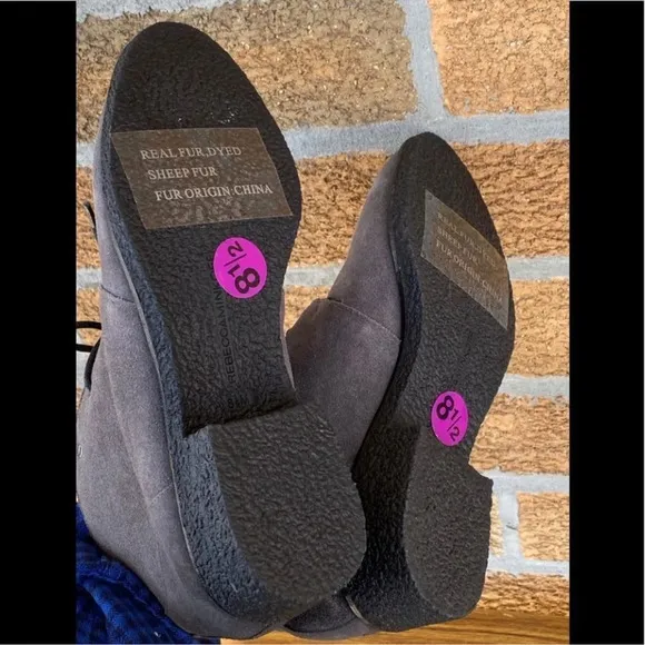 Rebecca Minkoff Persy ShearlingBoots 8.5