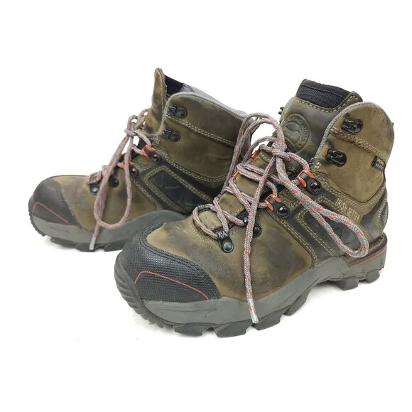 Red Wing Irish Setter Crosby Hiking Work Boots  Safety Toe Women’s Size 6.5 B