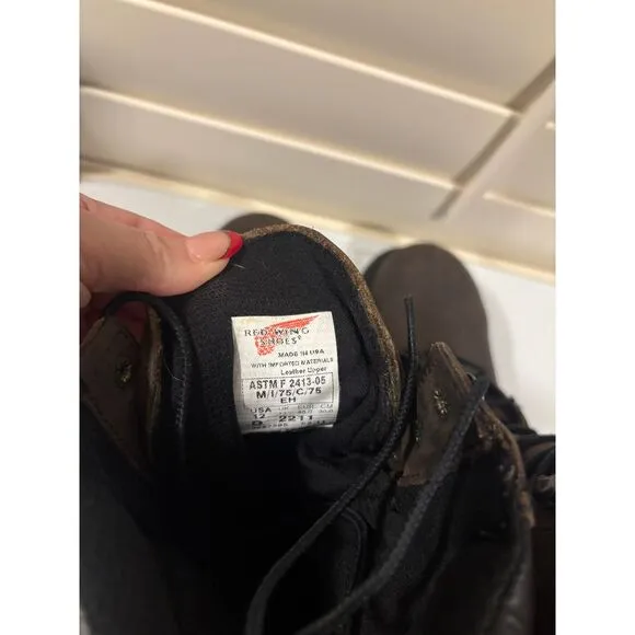 Red‎ Wing steel toes thinsulated boots New open box size 12D