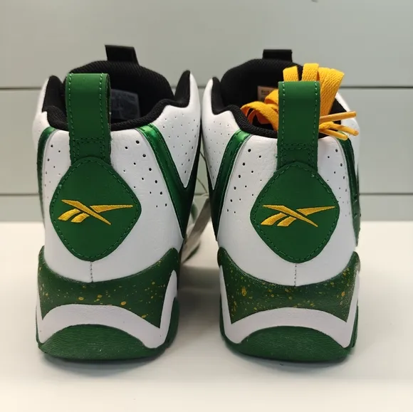 Reebok Hurrikaze 2 Shawn Kemp Make It Rain GZ1566 Basketball Sneakers sz Men's 9