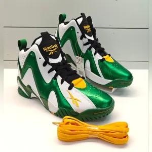 Reebok Hurrikaze 2 Shawn Kemp Make It Rain GZ1566 Basketball Sneakers sz Men's 9
