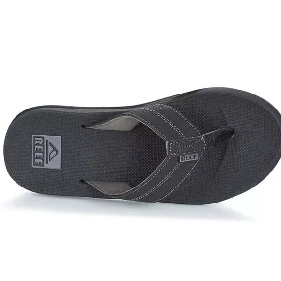 Reef &quot;ELEMENT TQT&quot; Men Sandals (Black) &quot;Bottle Opener&quot; Flip Flops Size 10 NEW