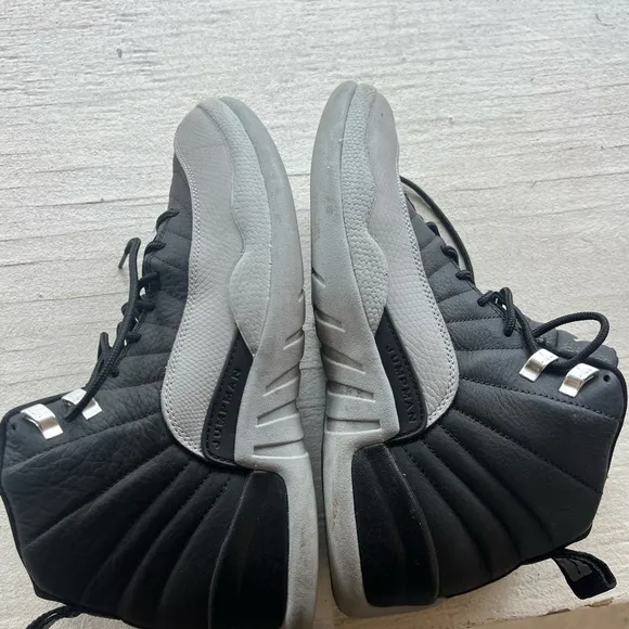Retro 12 Baron Air Jordan Nike grey and black